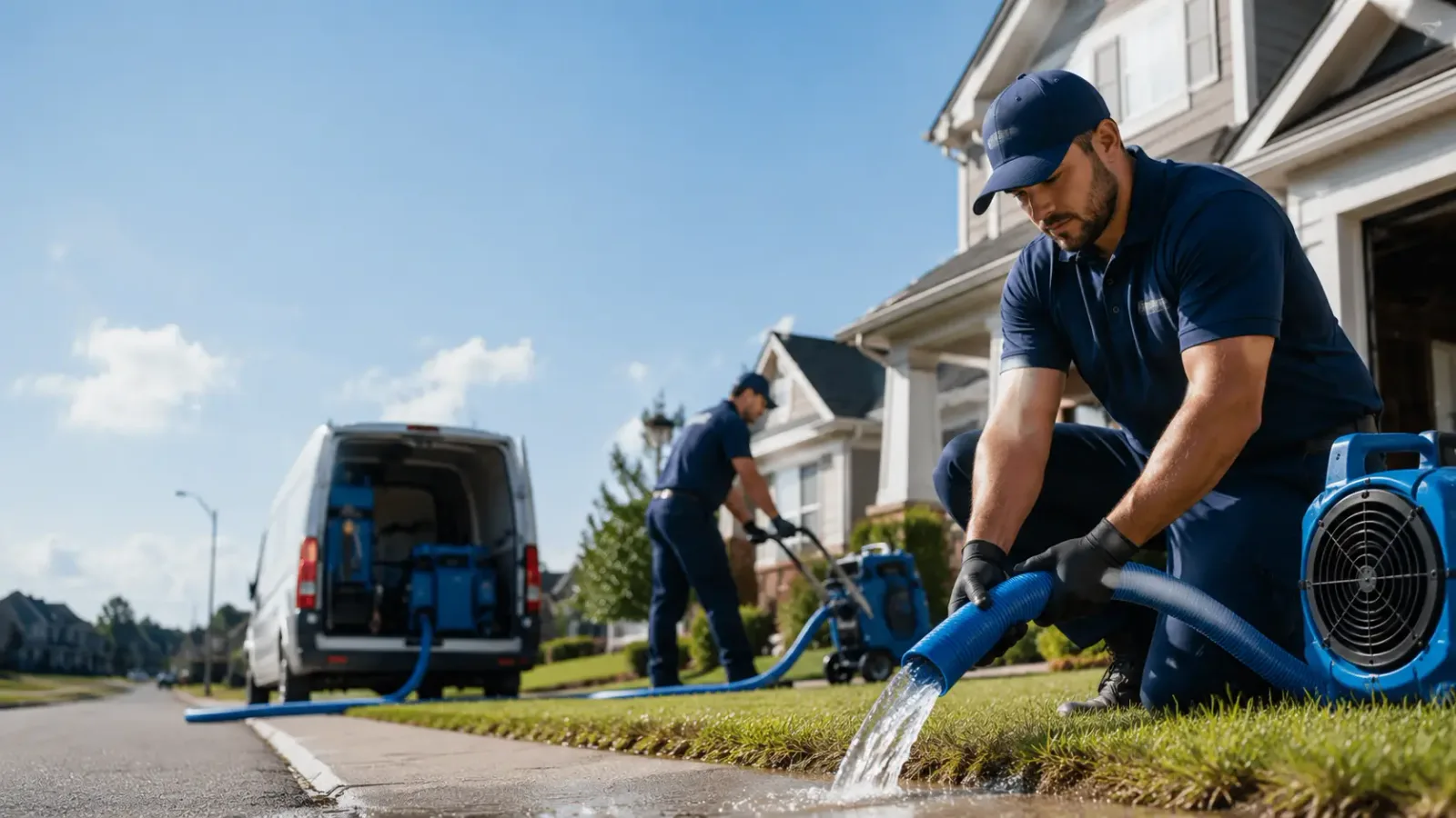 Flood Damage Restoration in Rumely, MI